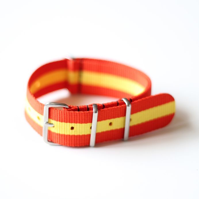 Natoband röd och gul